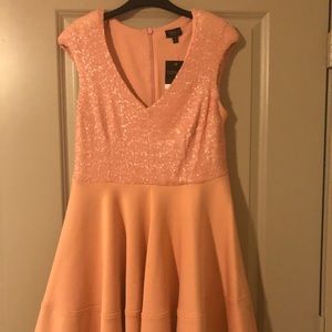 Gorgeous pink sequin dress from Top Shop